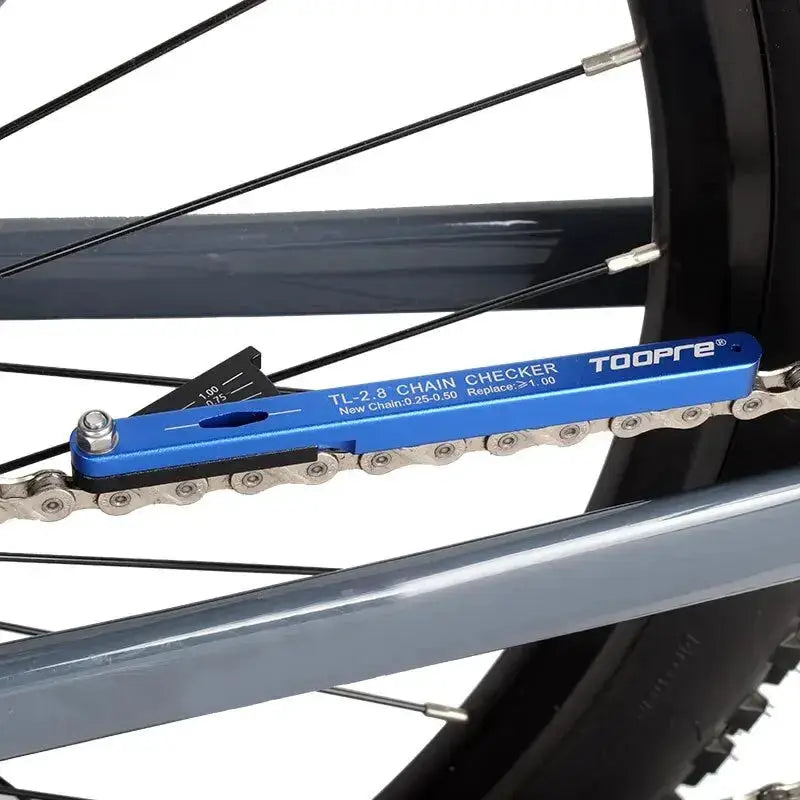 TOOPRE Bicycle Chain Wear Measuring Device and Stretch Detection Ruler for Mountain and Road Bikes