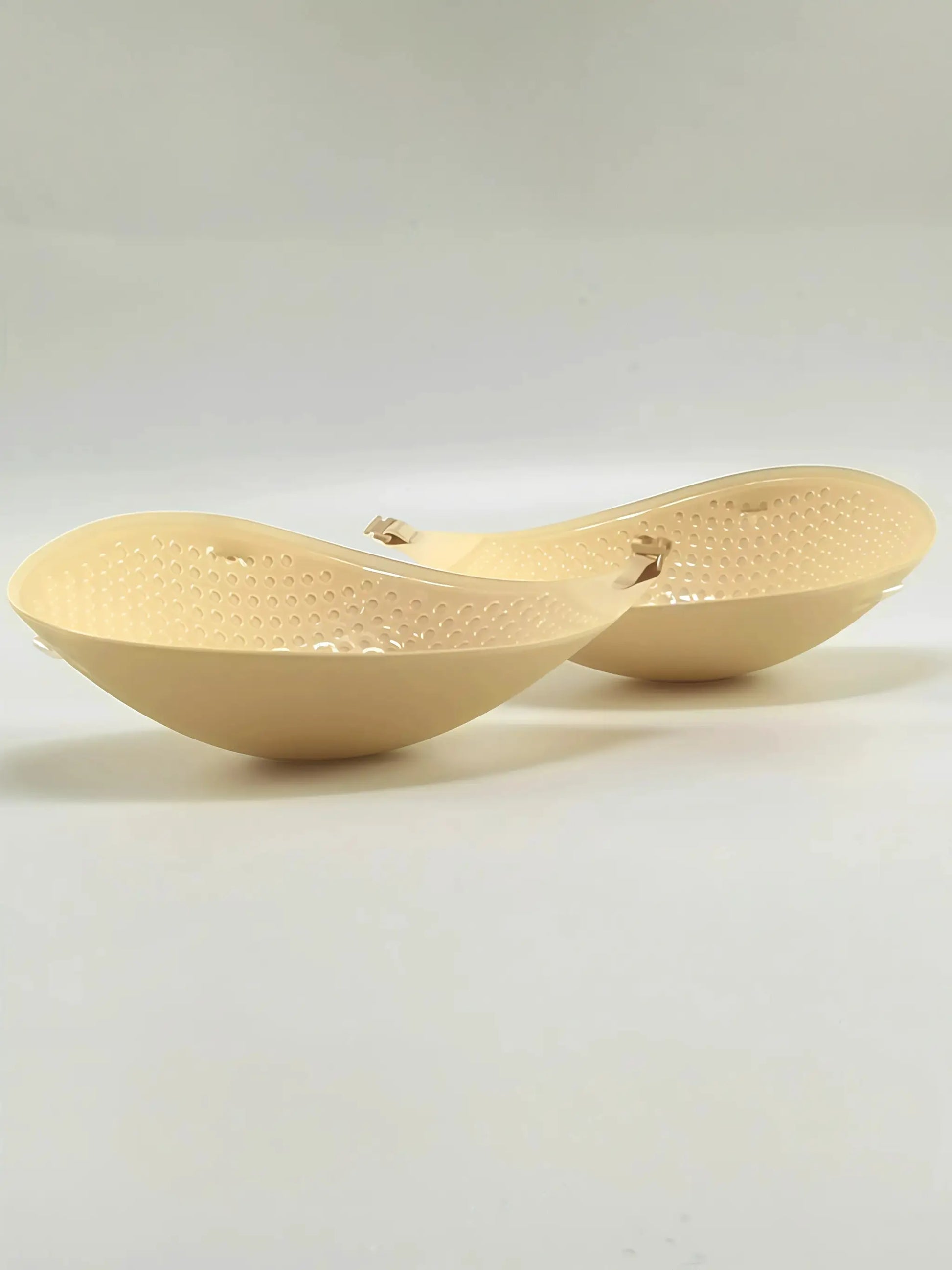 Invisible Stick-On Lift Bra by Simples Market, beige, strapless & seamless, 2-pack
