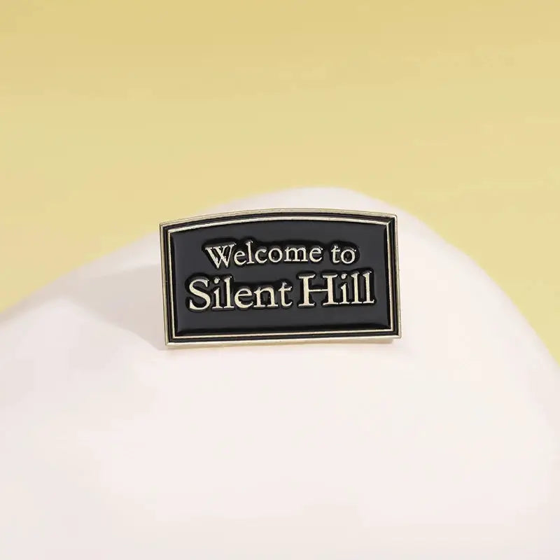 Silent Hill Brooch Enamel Pins Metal Zinc Alloy Horror Film Game Badge Lapel Pins Unisex Gift