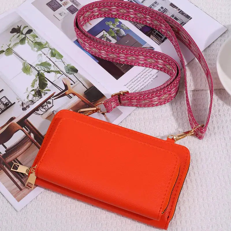 CarryCraft Adjustable Multifunctional Bag Straps Durable Fabric 54.33 Inch Length Minimalist Design