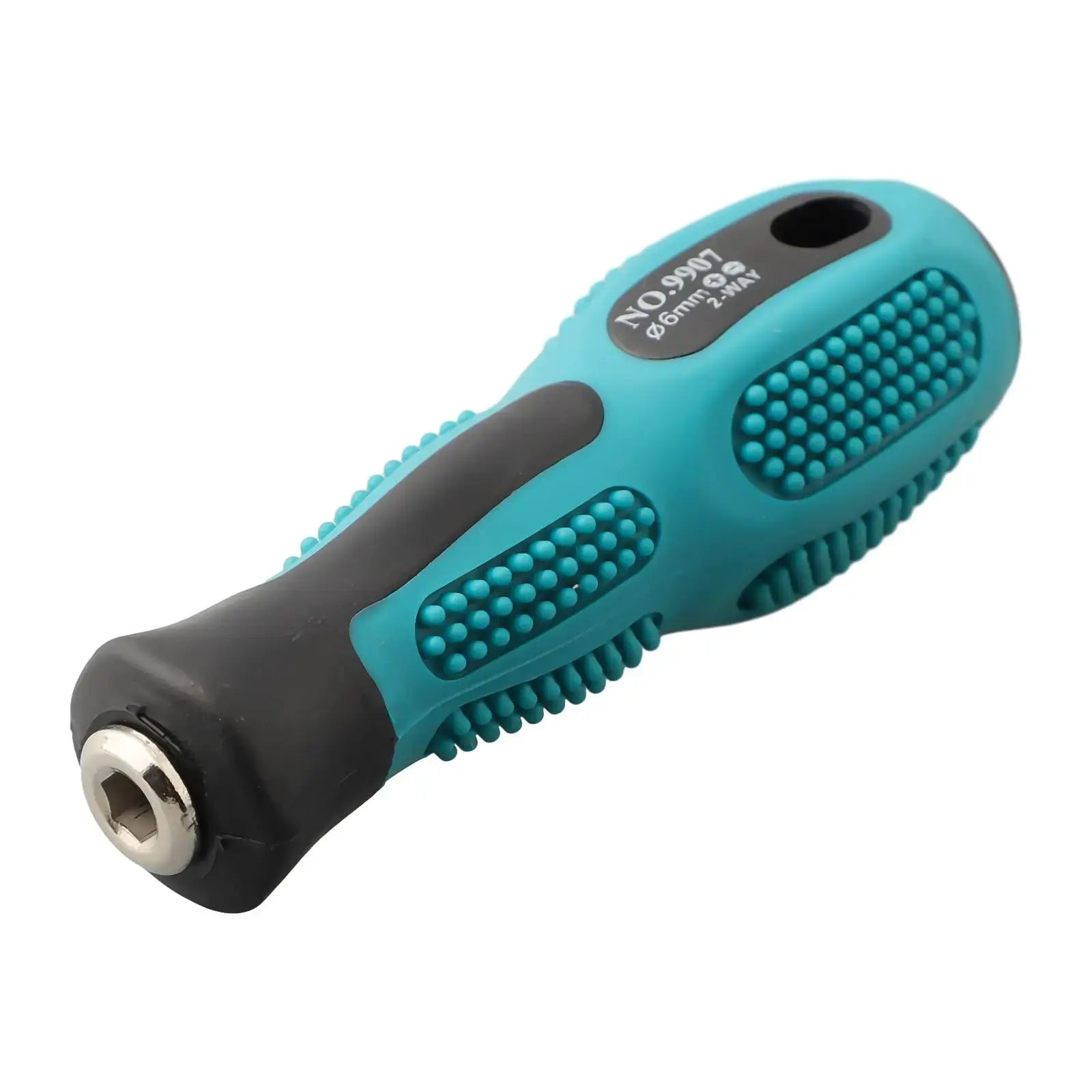 Magnetic Self Locking Screwdriver Handle Multi Size Adapters 6.35mm 4mm Hex 5mm Round Bits Holder