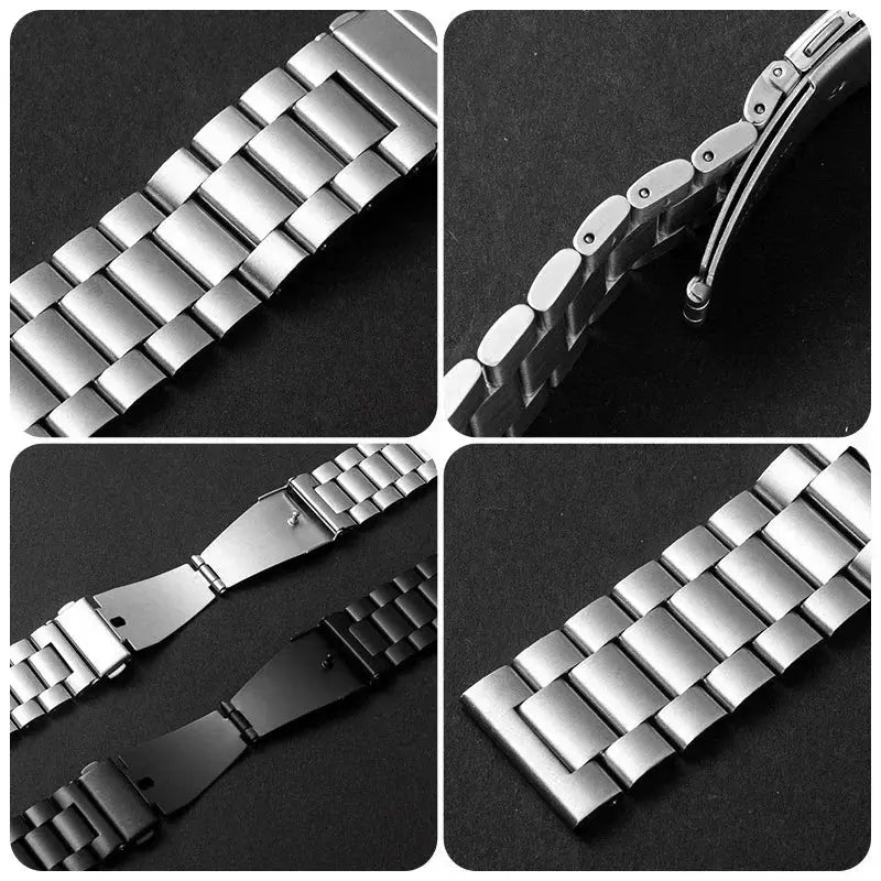20mm Stainless Steel Metal Strap For Samsung Galaxy Watch 7 6 5 4 44mm 40mm Durable Bracelet Galaxy Watch 5 Pro 45mm/6 4 Classic
