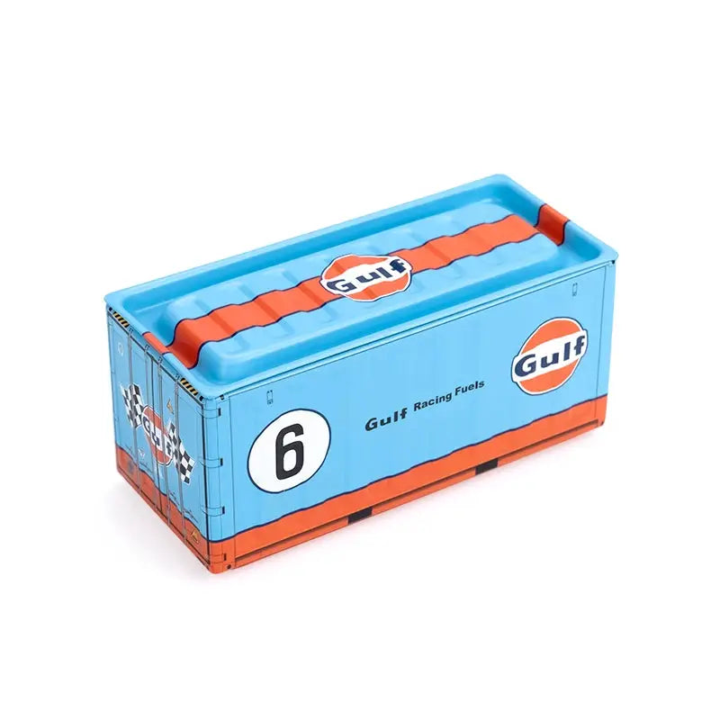 Mini Iron Storage Box Miniature Desktop Organizer Sea Freight Container Design Creative Decoration For Collectors Gift