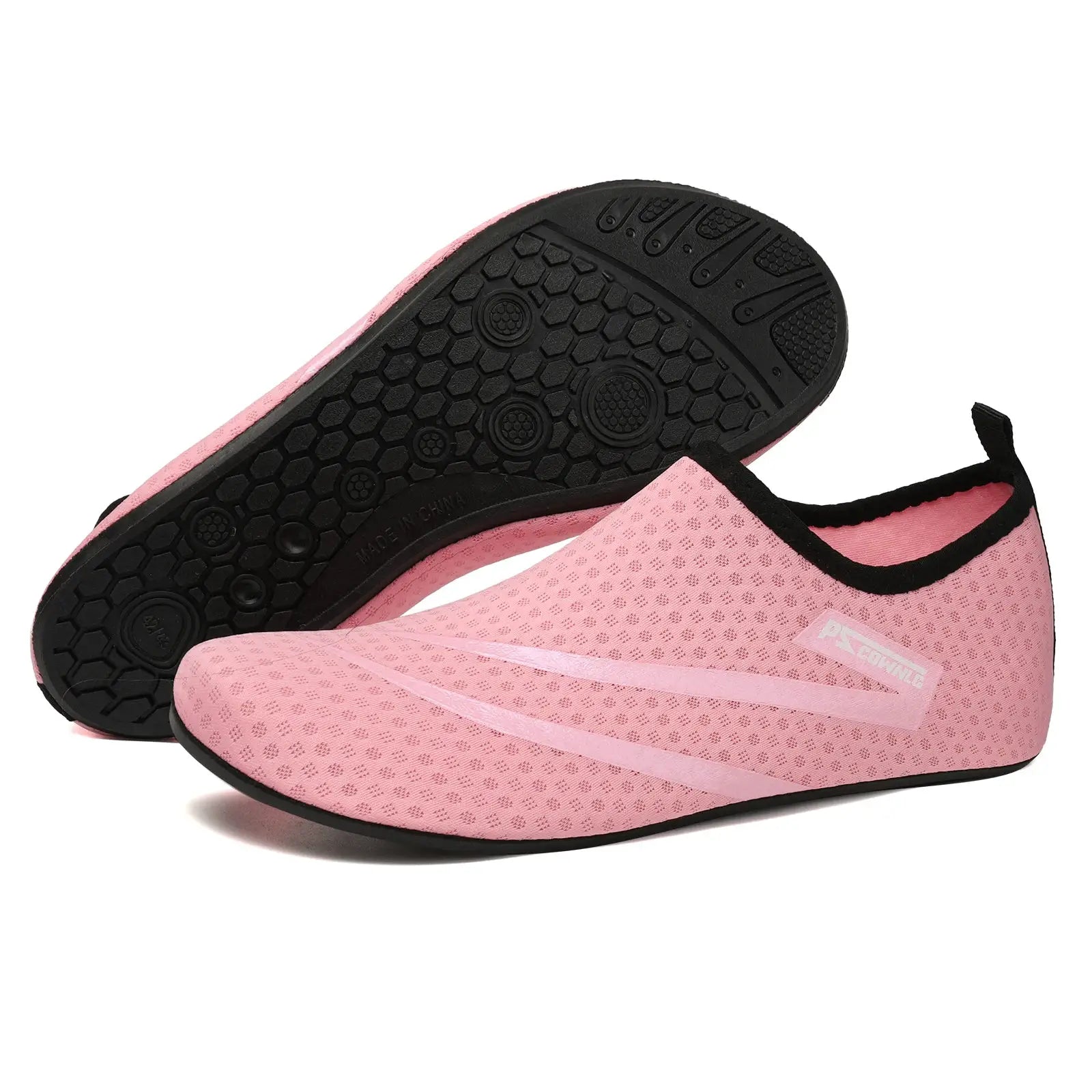 AquaStride Unisex Water Shoes Breathable Mesh Quick Dry Non Slip Rubber Outsole For Beach Surf Snorkeling