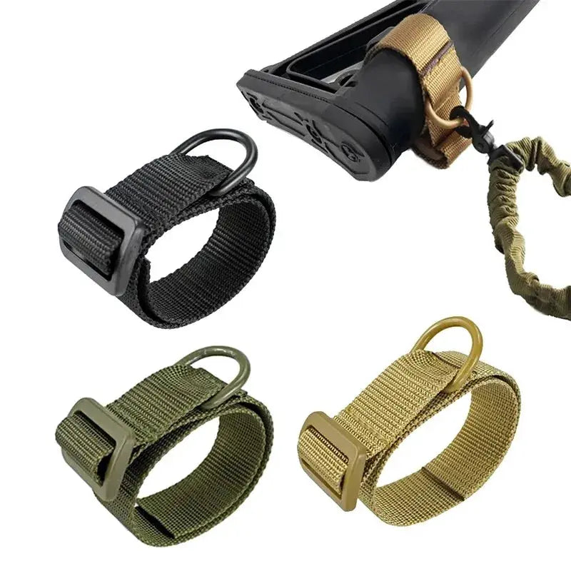 Heavy Duty Buttstock Sling Adapter For Rifles And Shotguns Universal Fit Nylon Construction