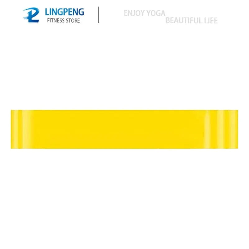 Eco Friendly Natural Latex Elastic Loop Resistance Bands For Yoga, Leg Squats, Dance And General Fitness