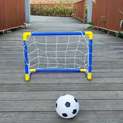 Lightweight Portable Micro Soccer Goal Set With Net Pump And Ball For Indoor Outdoor Training At Park And Beach