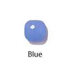 Blue 10mm crystal candy-style drop earring for women by Simples Market