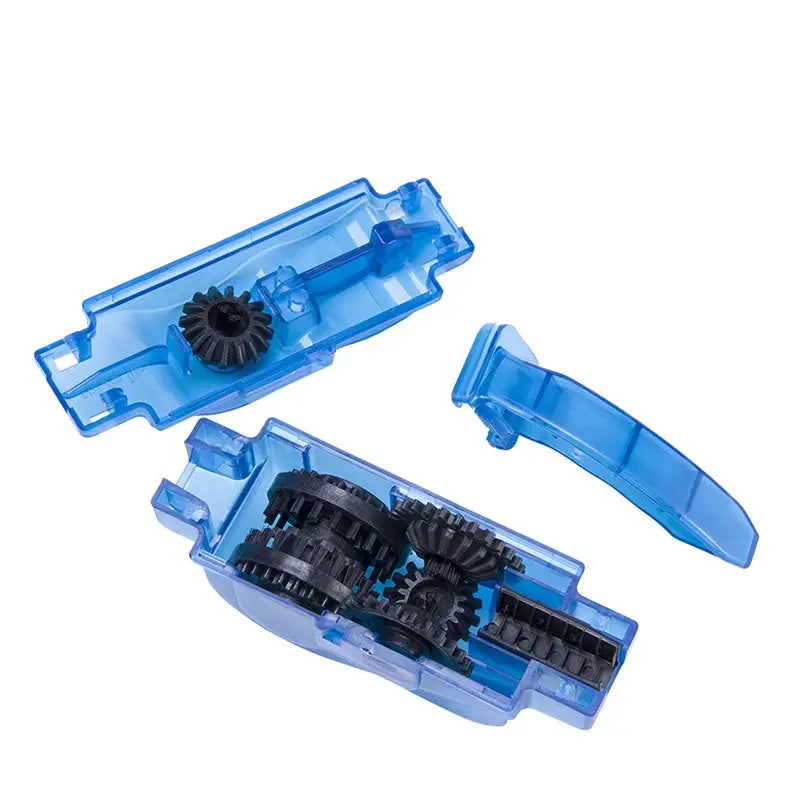 Portable Bicycle Chain Cleaner Kit With Brushes Scrubber Wash Tool For Mountain Bike Cleaning Outdoor Accessory