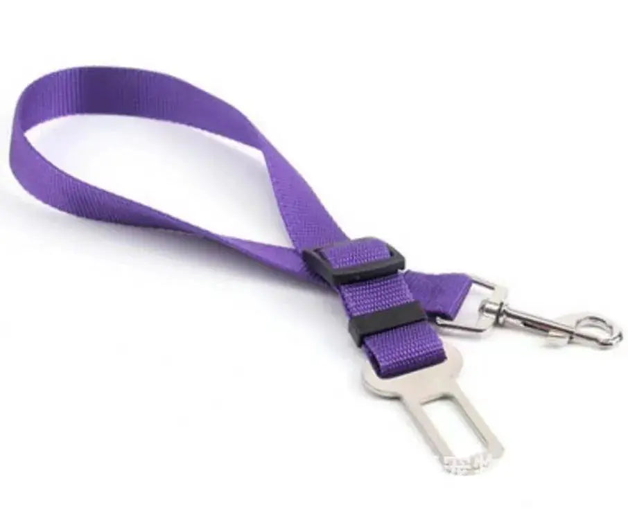 Adjustable Universal Pet Car Seat Belt For Dogs And Cats Nylon Safety Belt Attachment For Vehicles