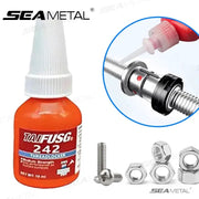 Seametal 10ml Threadlocker 242 Medium Strength Blue Thread Locking Adhesive for Rust Prevention and Sealing of Threads