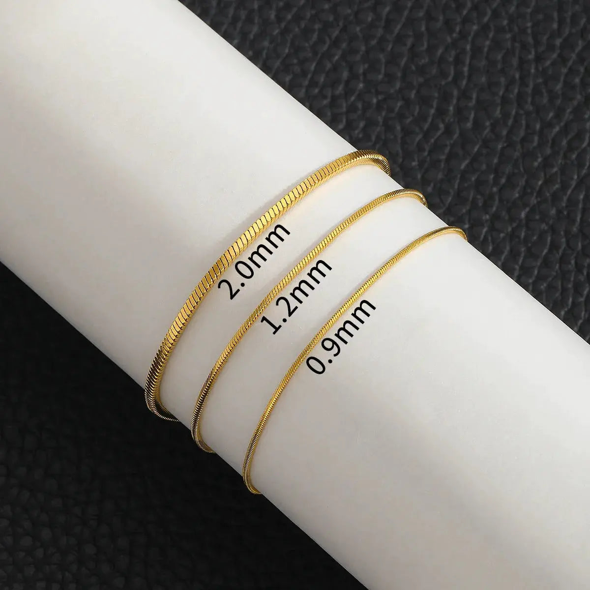 Stainless Steel Square Snake Bone Chain Bracelet For Women Hip Hop Jewelry Trendy Party Accessory