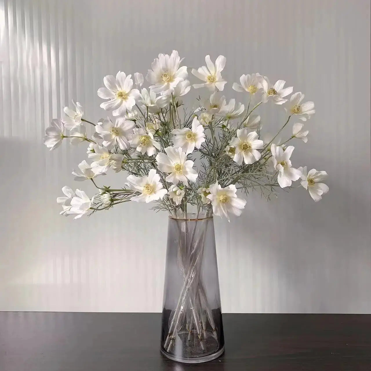 60cm Silk Artificial Chamomile Daisy White Flower For Home Decor Wedding Centerpiece Party Diy Bouquet 1 Piece