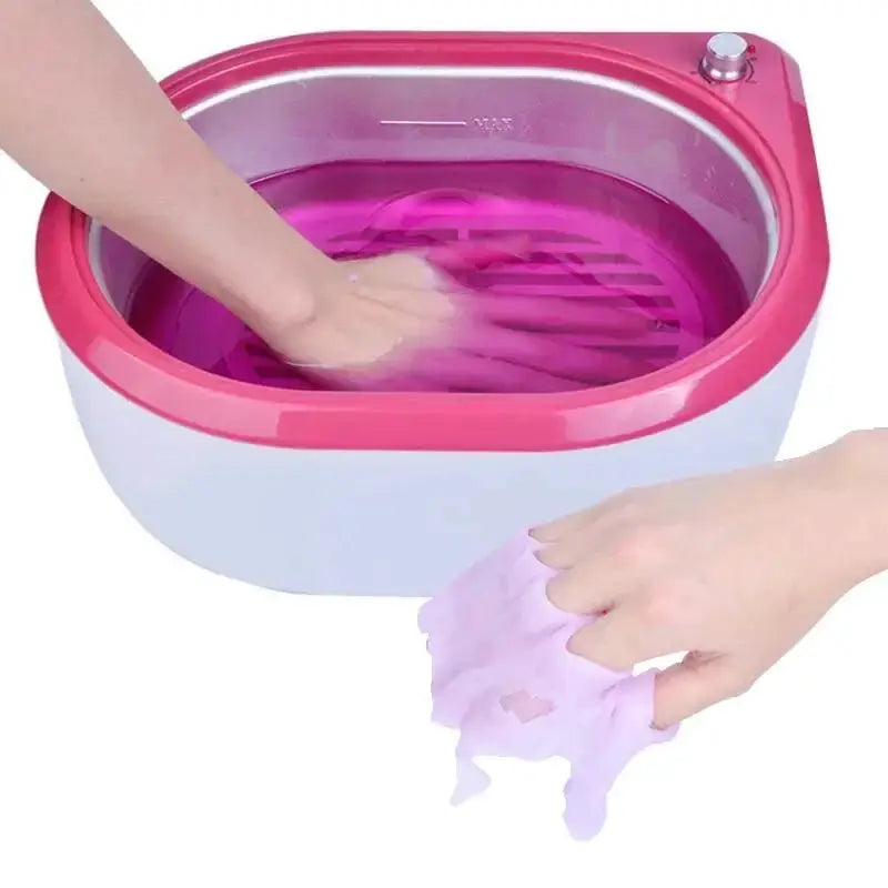 Wax therapy machine 3L paraffin wax heater for hands and feet, Simples Market pink spa wax bath