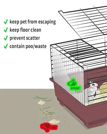 Simples Market 30x30cm pet warming pad EVA foam soft sleeping mat for guinea pigs, hamsters, rabbits in cage