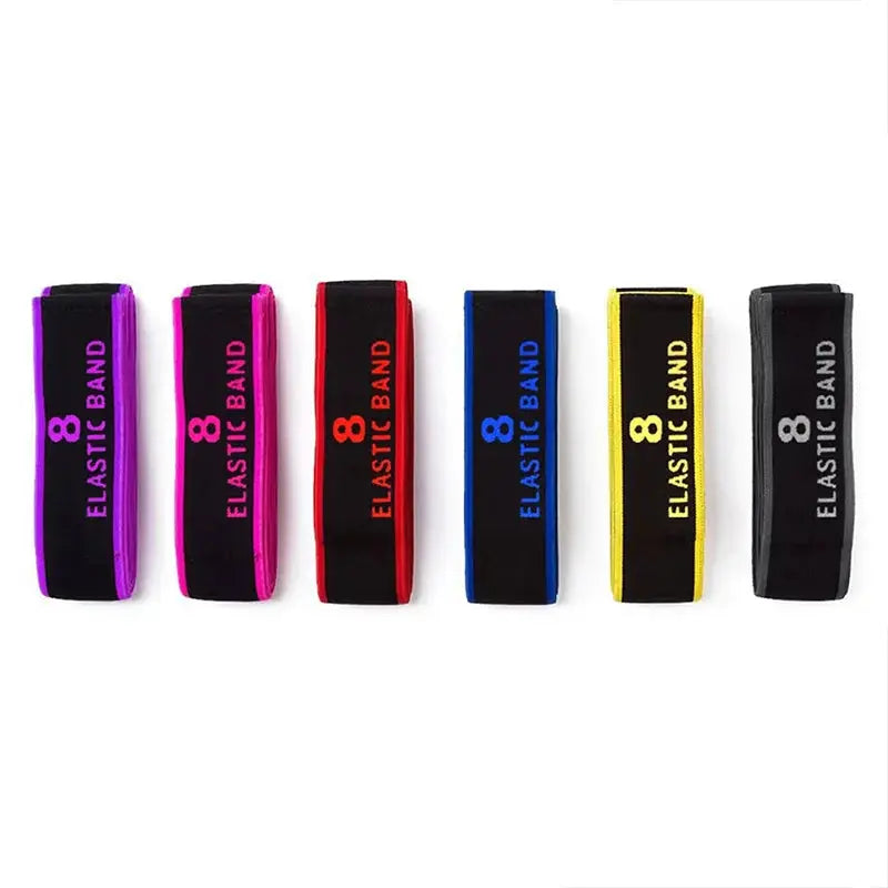 8 Section Dance Resistance Band For Yoga Pilates Fitness With Adjustable Elasticity And Tension Belt