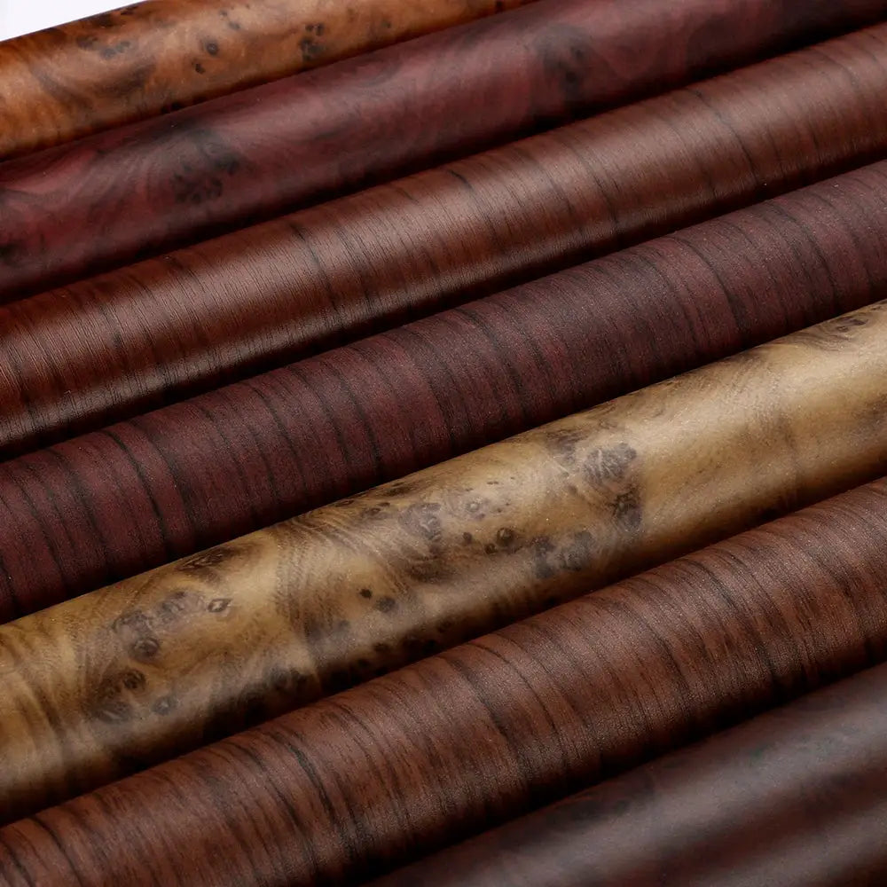 Simples Market PVC self-adhesive wood grain vinyl wrap rolls for cars and furniture