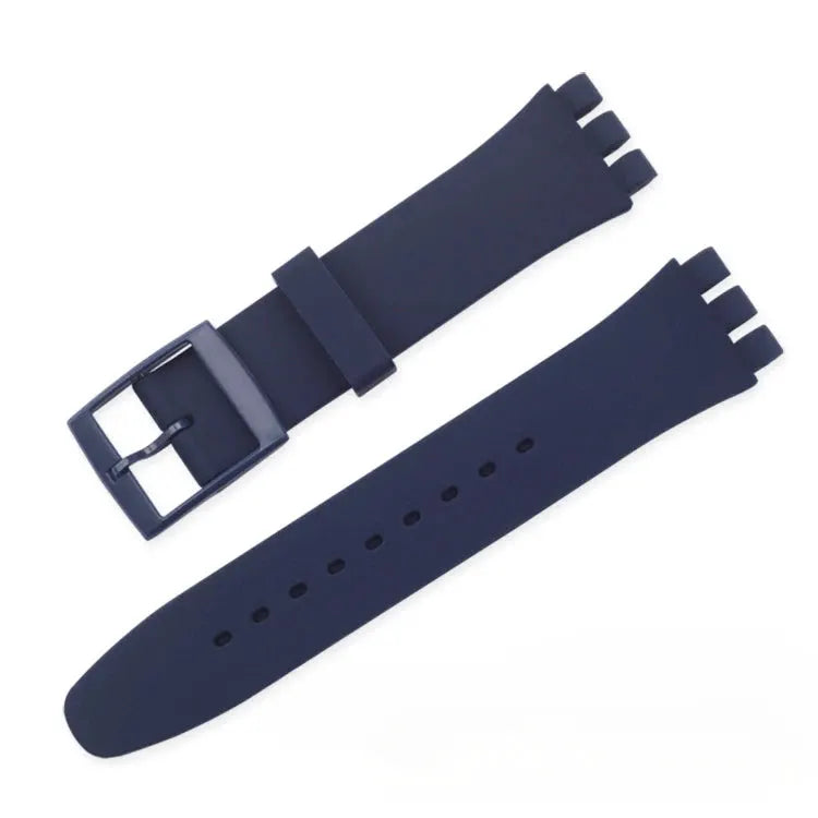 Swatch Compatible Silicone Watch Band 16mm 17mm 19mm 20mm Waterproof Colorful Rubber Strap For Men And Women