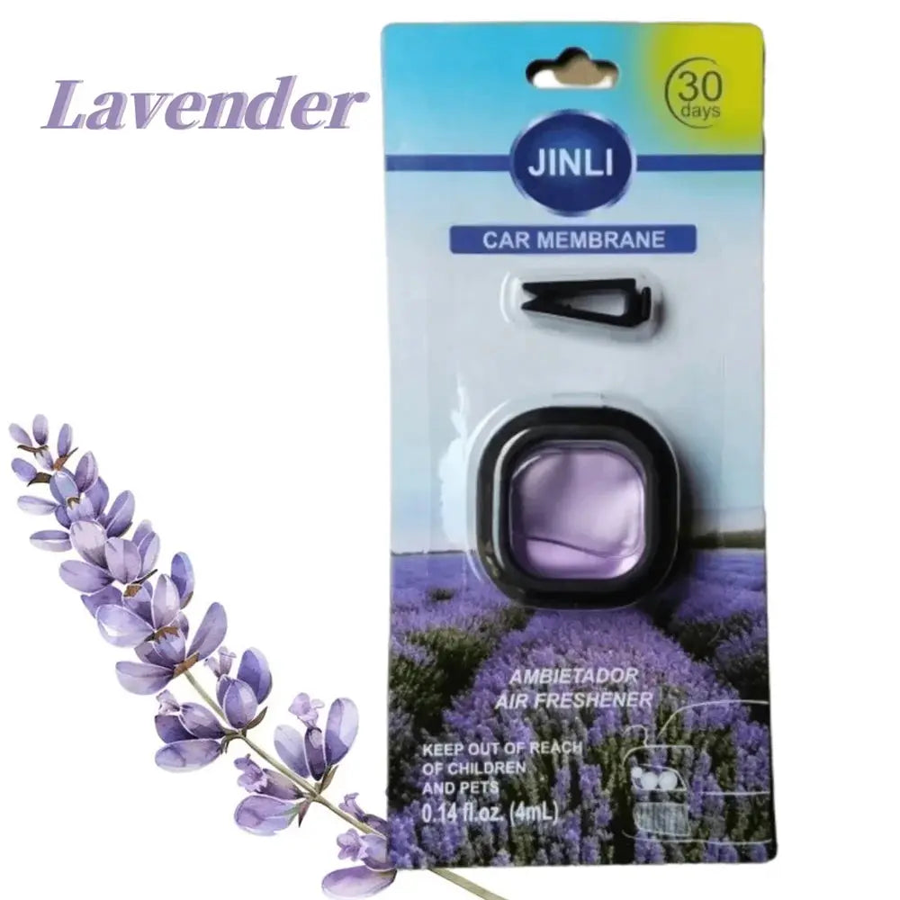Long-Lasting Car Air Freshener Vent Clip With Essential Oil Scent Odor Eliminator Alcohol-Free 0.14oz