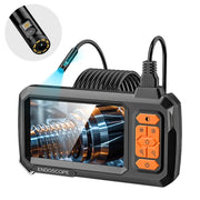Detachable Borescope 8mm Camera 1080P HD with 4.3 Inch IPS Screen IP67 Endoscope for Piping and Engine Inspection