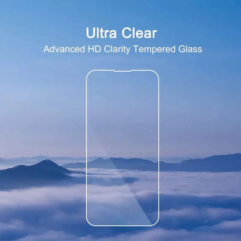 ApexGuard iPhone Tempered Glass Screen Protector Ultra Clear Touch Sensitive Defense For iPhone 11 To 16 Pro Models