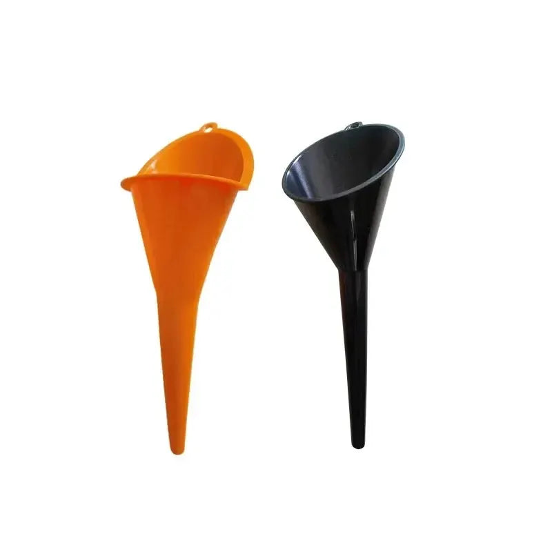Car Long Stem Anti Splash Fuel Funnel For Gasoline And Oil Refueling Plastic Auto And Motorcycle Tool
