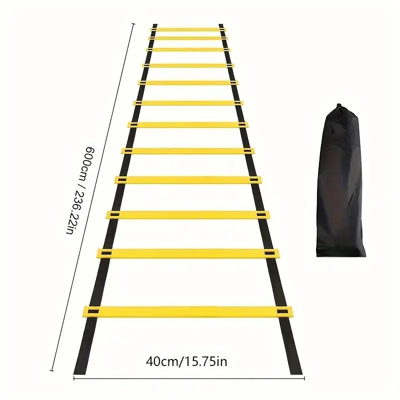 Detachable Speed Agility Training Ladder For Football Portable Sports Equipment To Improve Mobility And Coordination