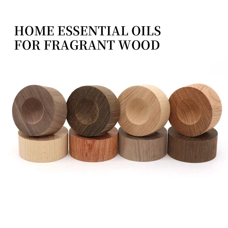Natural Solid Wood Aroma Diffuser For Long Lasting Fragrance In Home Bathroom Living Room Decor
