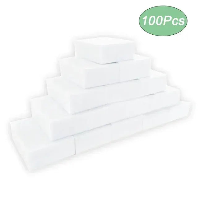 EcoNova Melamine Magic Sponge Eraser Reusable Scouring Pad For Tough Stains Kitchen Bathroom Office Cleaner