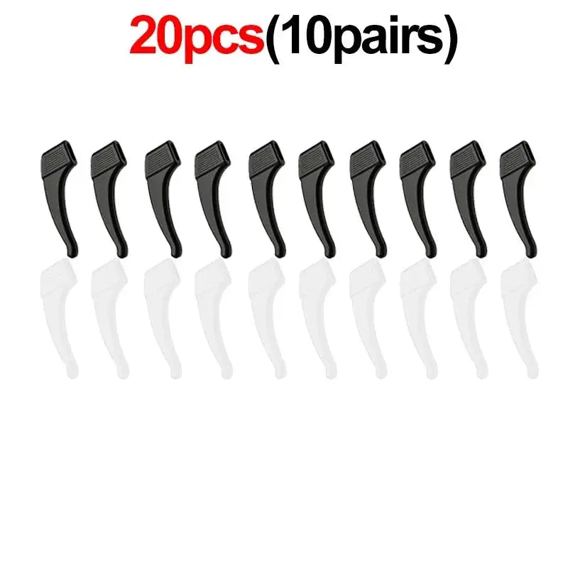 Silicone Ear Hooks For Glasses And Sunglasses Anti Slip Eyewear Holder Sleeve Bracket Fastener