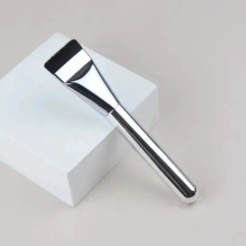 SilkLine Ultra Thin Foundation Brush For Precise Contour And Flawless Cream Makeup Blending