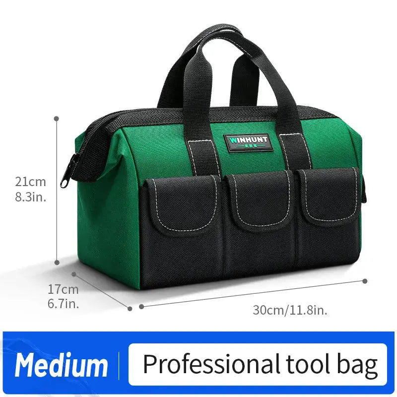WINHUNT Large Capacity Wear Resistant Tool Bag With Durable Oxford Cloth For Job Site Use