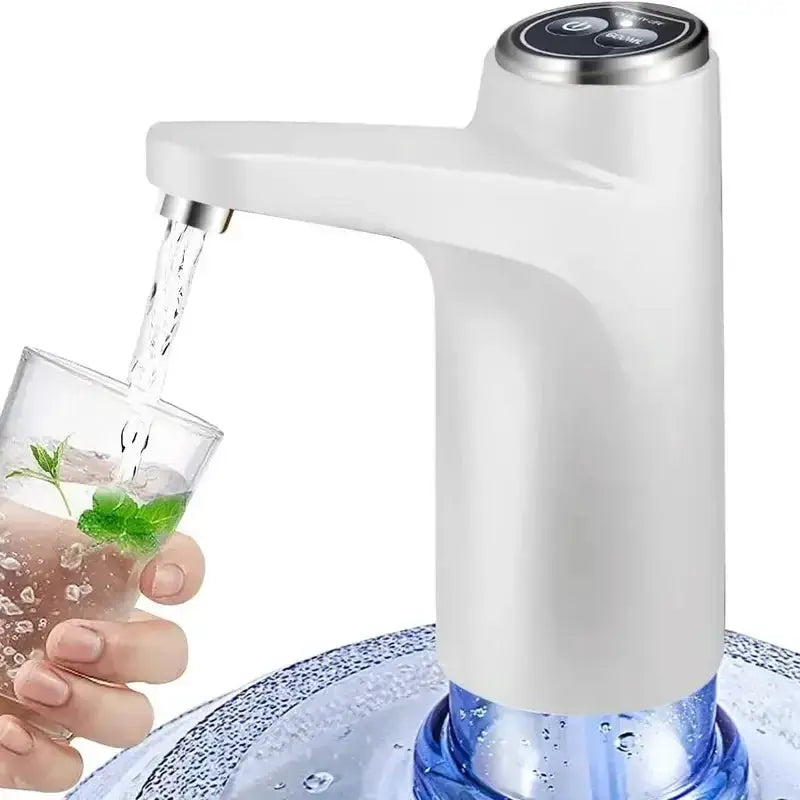 Portable 5 Gallon Water Dispenser with USB Charging and Automatic Pump for Home Office and Outdoor Use