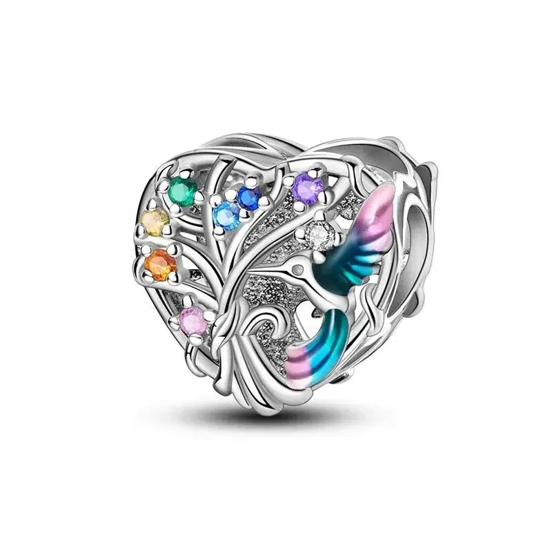 925 Sterling Silver Pendant Beads Carnivorous Plant Monster Charm Trendy Collection For Bracelet And Necklace Jewelry
