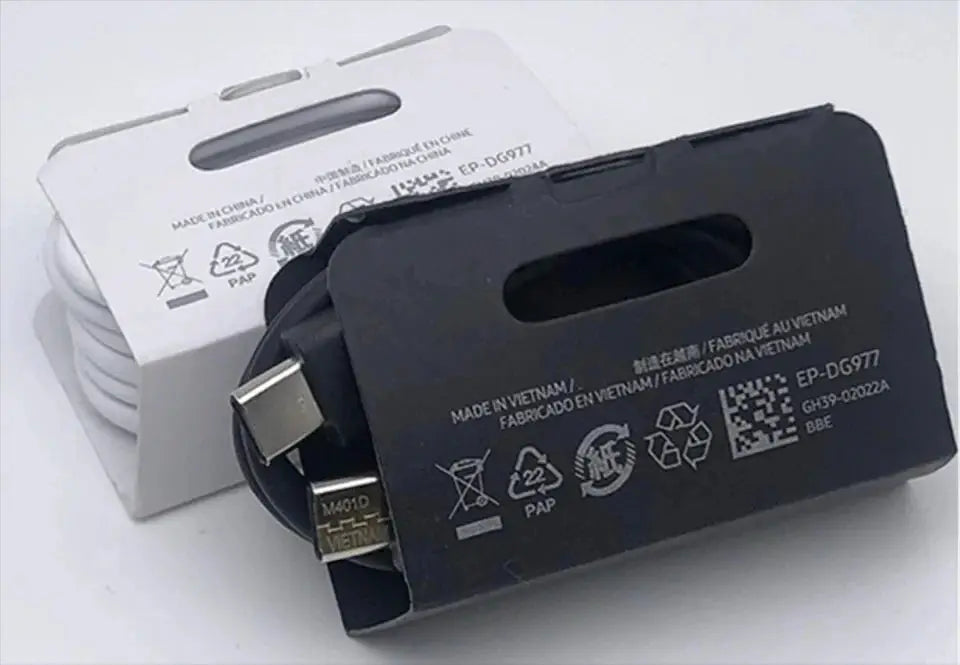 2-pack PD 45W USB-C charging cables for Samsung Galaxy devices by Simples Market