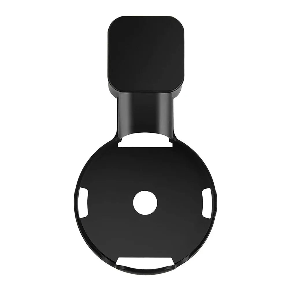 Simples Market Echo Dot 3 wall mount holder, black cord-management bracket for Echo Dot 3rd Gen speaker (EU/US/UK plug)
