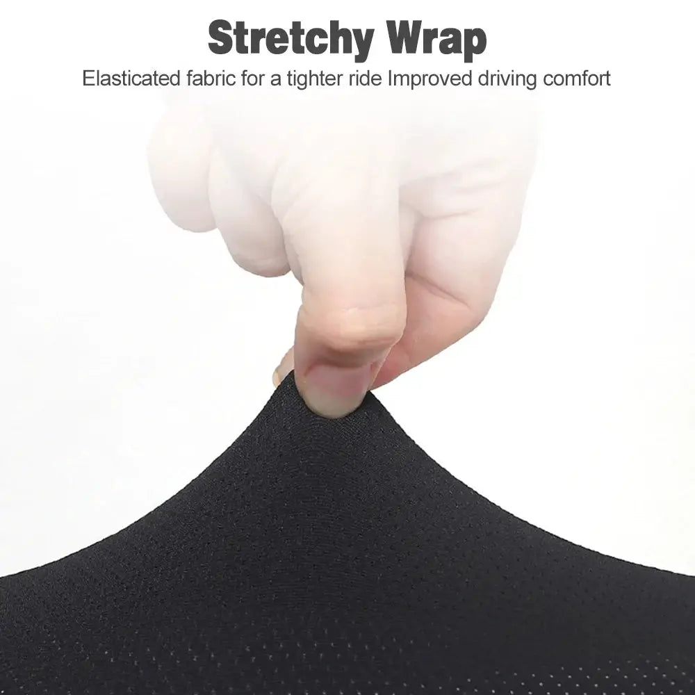 NEWBOLER breathable cycling shorts with 5D gel pad for men, black stretch fabric, Simples Market.