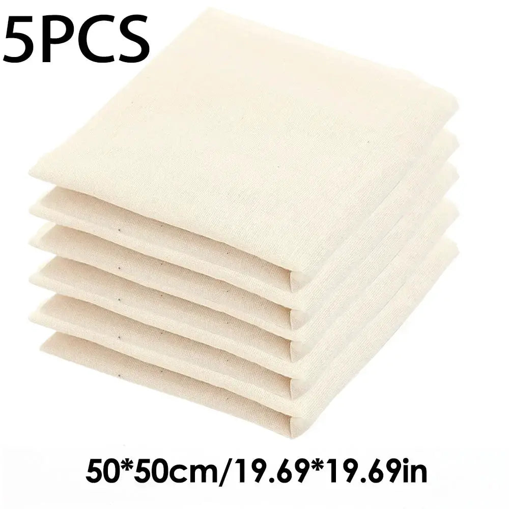 Reusable Nut Milk Bag Made From Unbleached Cotton Cheesecloth For Cheese Yogurt Tofu Filtration And Fine Mesh Straining
