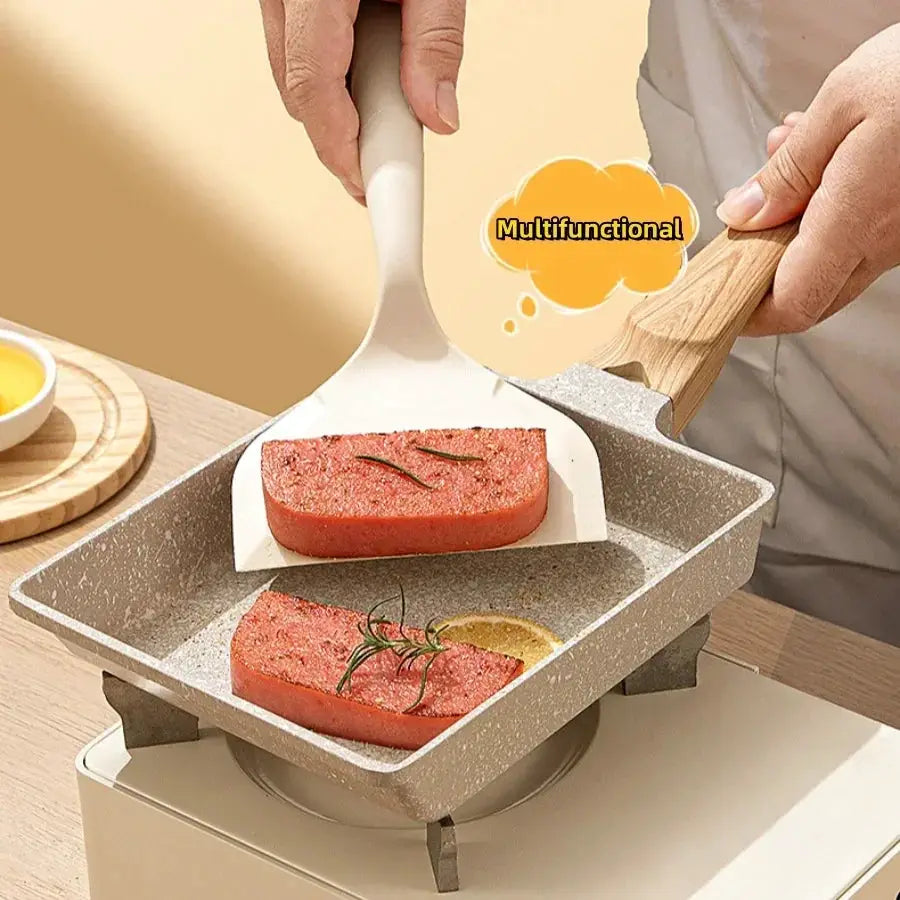 Silicone Heat Resistant Spatula Food Grade Nonstick Kitchen Tool For Frying Pan Griddle Pancake Sushi Steak Fish