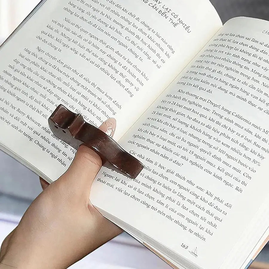 Wooden Pet Bookmark For Cat And Dog Lovers Reading Marker Ring Page Holder For Books Notebooks And School Supplies