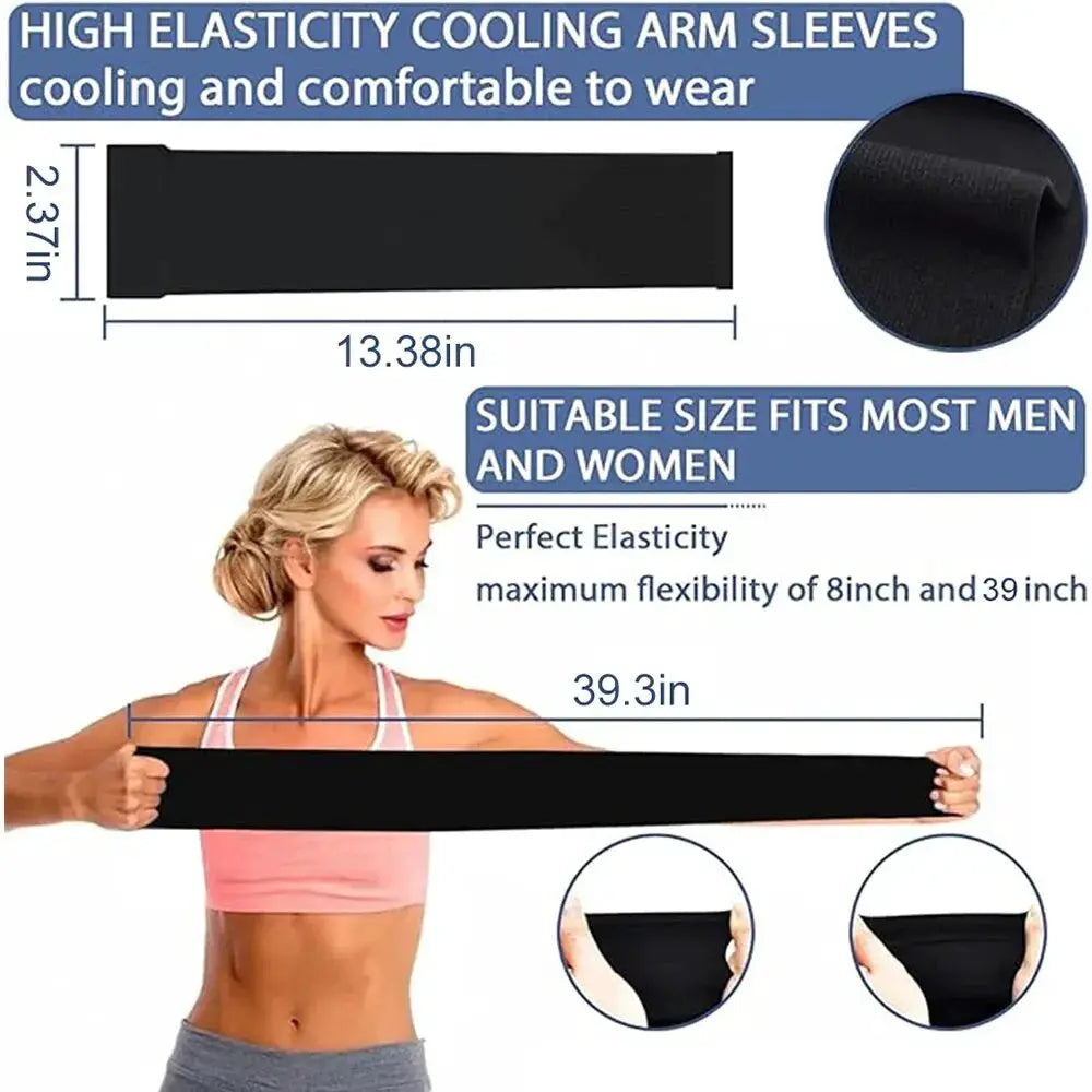Arm Guard Sleeve With Thumb Hole UV Protection Long Arm Cover For Running Fishing Cycling Sun Shield