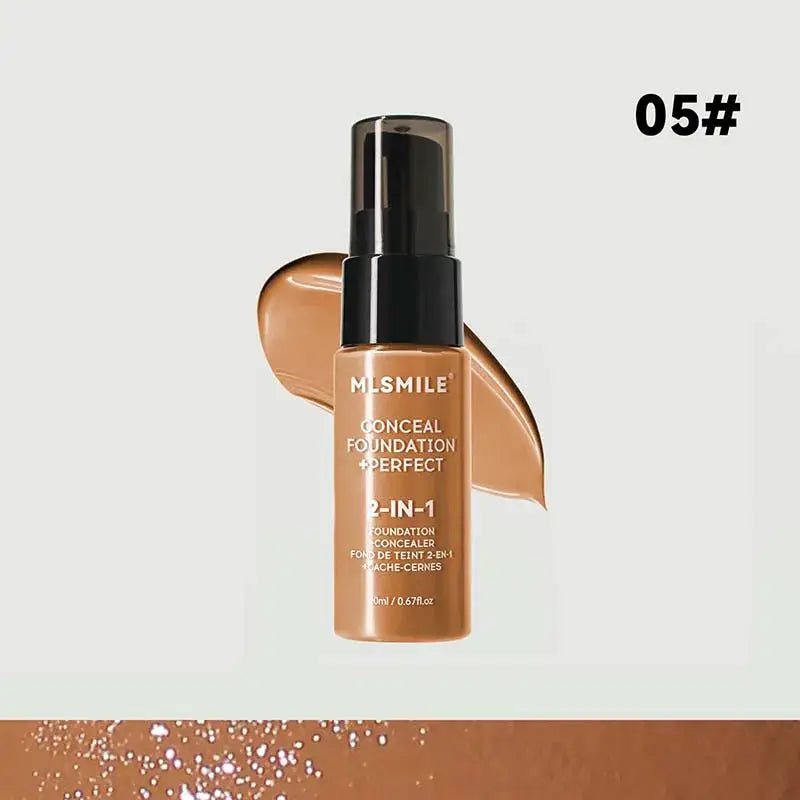 Oil Control Matte Foundation BB Cream Waterproof Full Coverage Concealer Liquid Base Professional Makeup