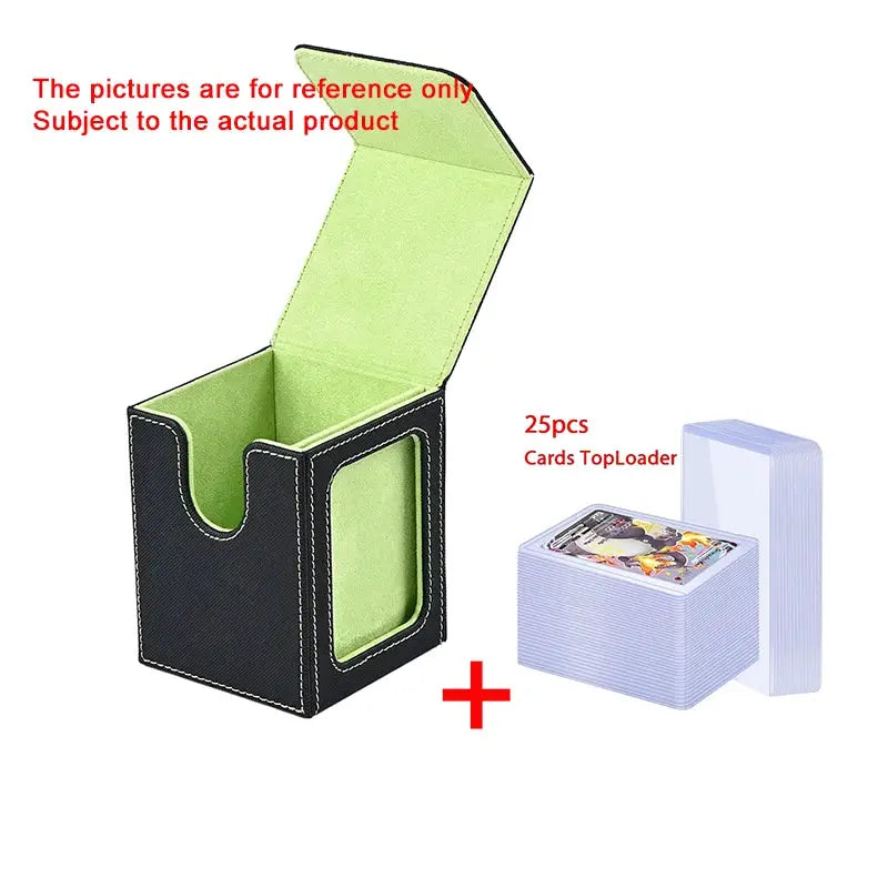 Card Sleeves Holder For Game Cards 3x4 Inches PVC Hard Plastic Top Loaders With Inner Sleeves And Protectors