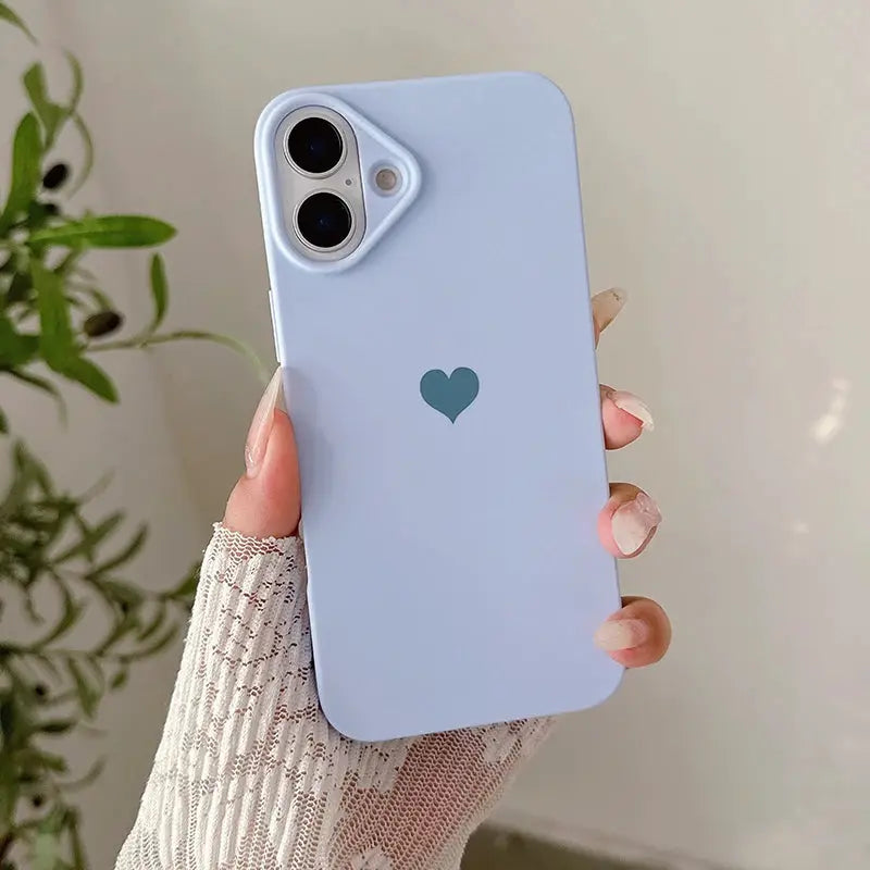 Love Candy Color Silicone Soft Case Ultra Thin Matte TPU Back Cover For iPhone 16 15 14 Plus 13 12 Mini 11 Pro Max