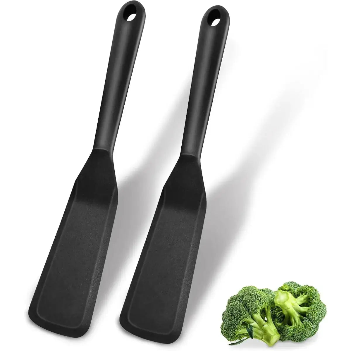 Food Grade Silicone Spatula Design Heat Resistant Non Scratch Kitchen Tool for Omelette Pancake Eggs Nonstick Cookware