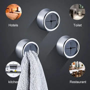 3 Piece Non Punching Dishcloth Clip Set Wall Mount Kitchen Towel Clip For Dishcloth Storage And Gloves