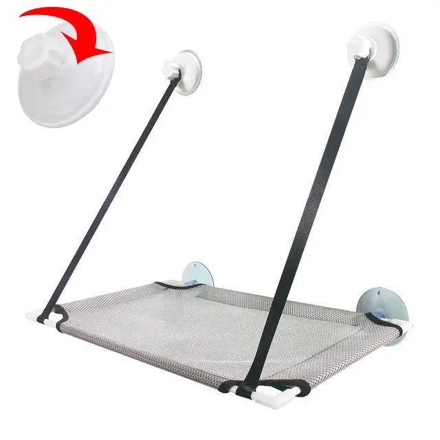 Cat Window Hammock Bed Kitten Sunny Seat Double Decker Tunnel Suction Cup Mounts For Cats Winter