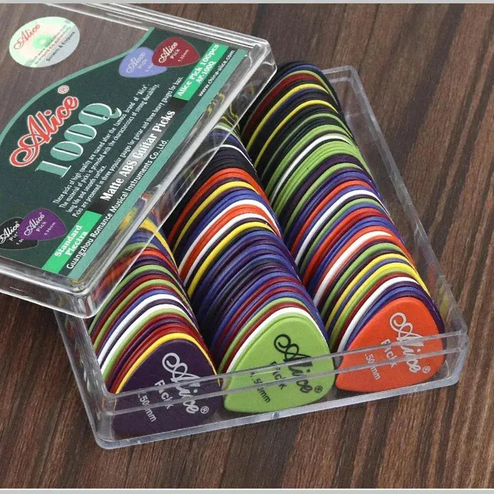Multicolor ABS Guitar Picks 50 Or 100 Pack Mixed Colors For Acoustic Electric Guitars Bass And Ukulele
