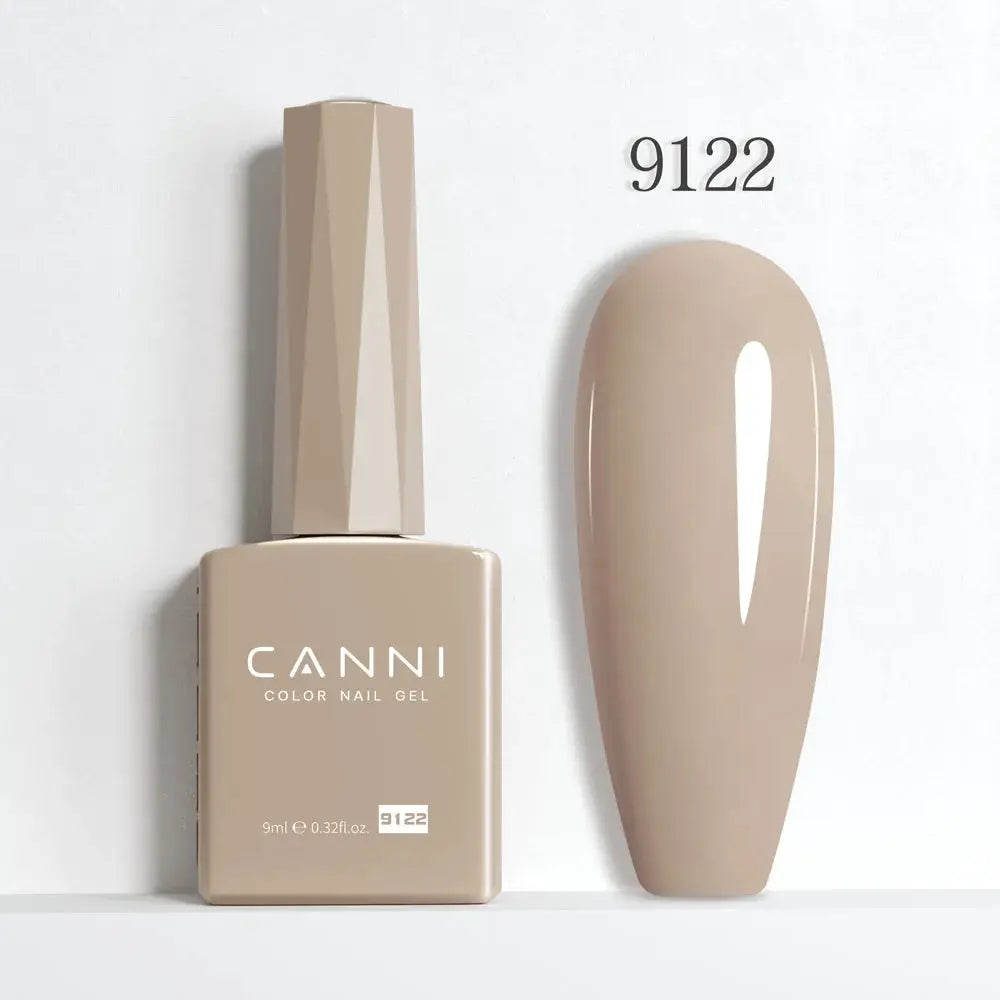 Canni Hema Free Nail Gel Polish Christmas Red Collection Semi Permanent 9ml Long Lasting Shine