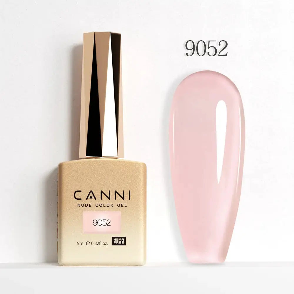 Canni Hema Free Nail Gel Polish Christmas Red Collection Semi Permanent 9ml Long Lasting Shine